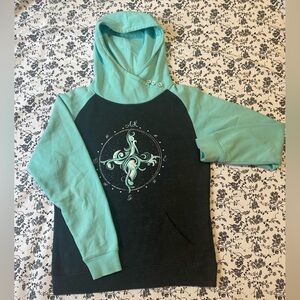 Compass Hoodie With Buttons